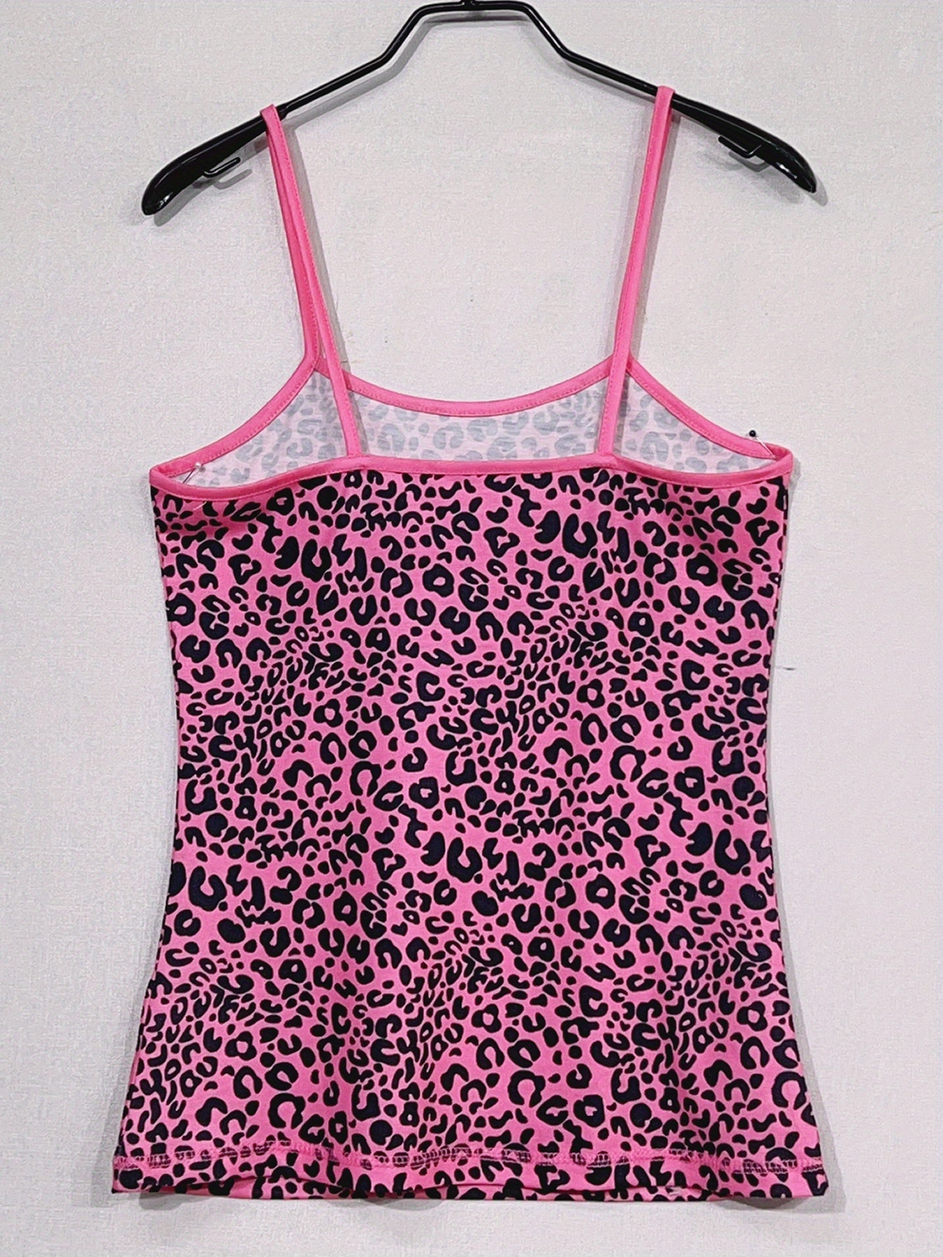 Women's Y2K Leopard Print Sleeveless Top