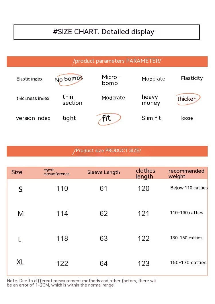 Korean-Style Mid-length Over-the-knee Down Cotton-padded Coat