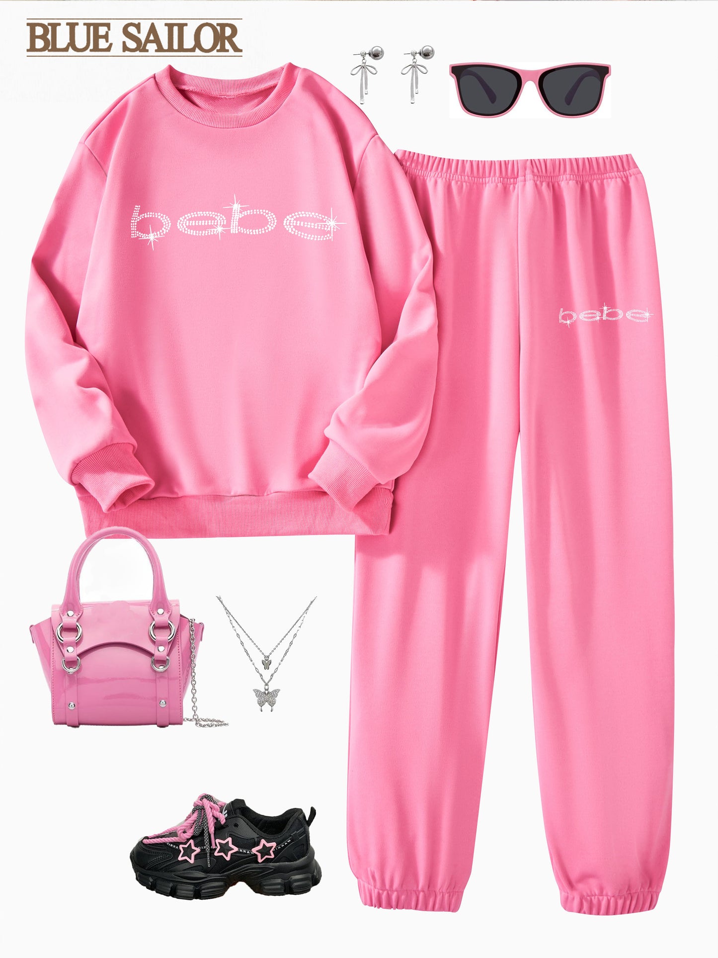Girls' Tracksuit Set