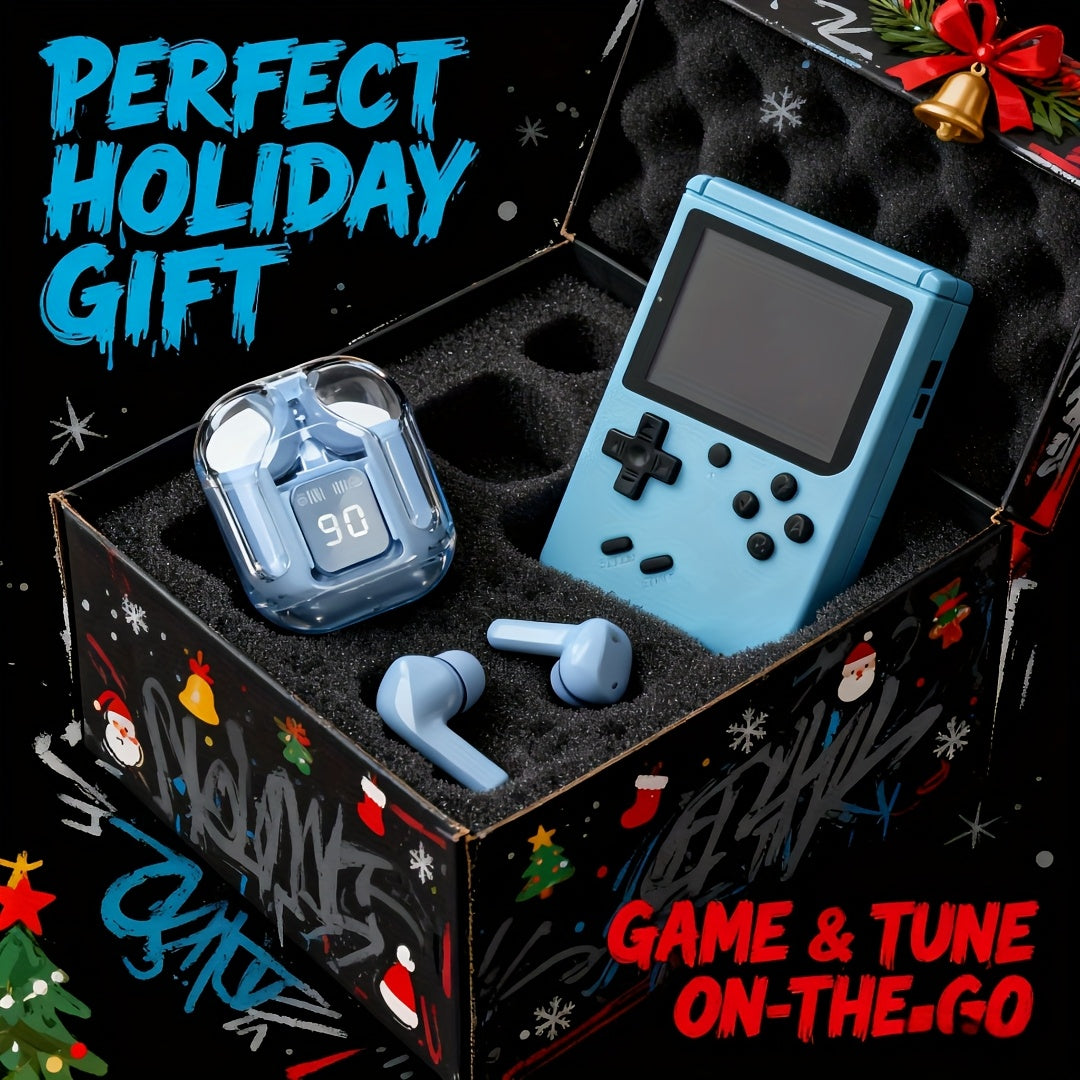 2pcs Game Console And Headphones Trendy Combination