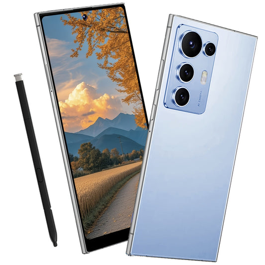 S25 Ultra 2025 Android 14 smartphone with Smart Unlocking w/protective case