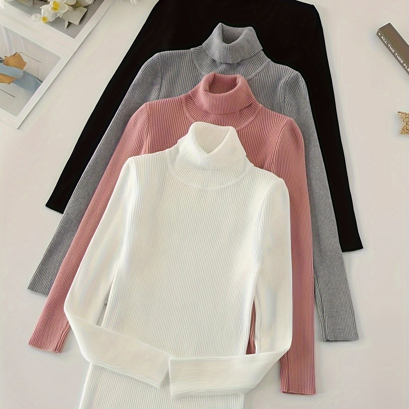 Women's Hoodie High Collar Combination