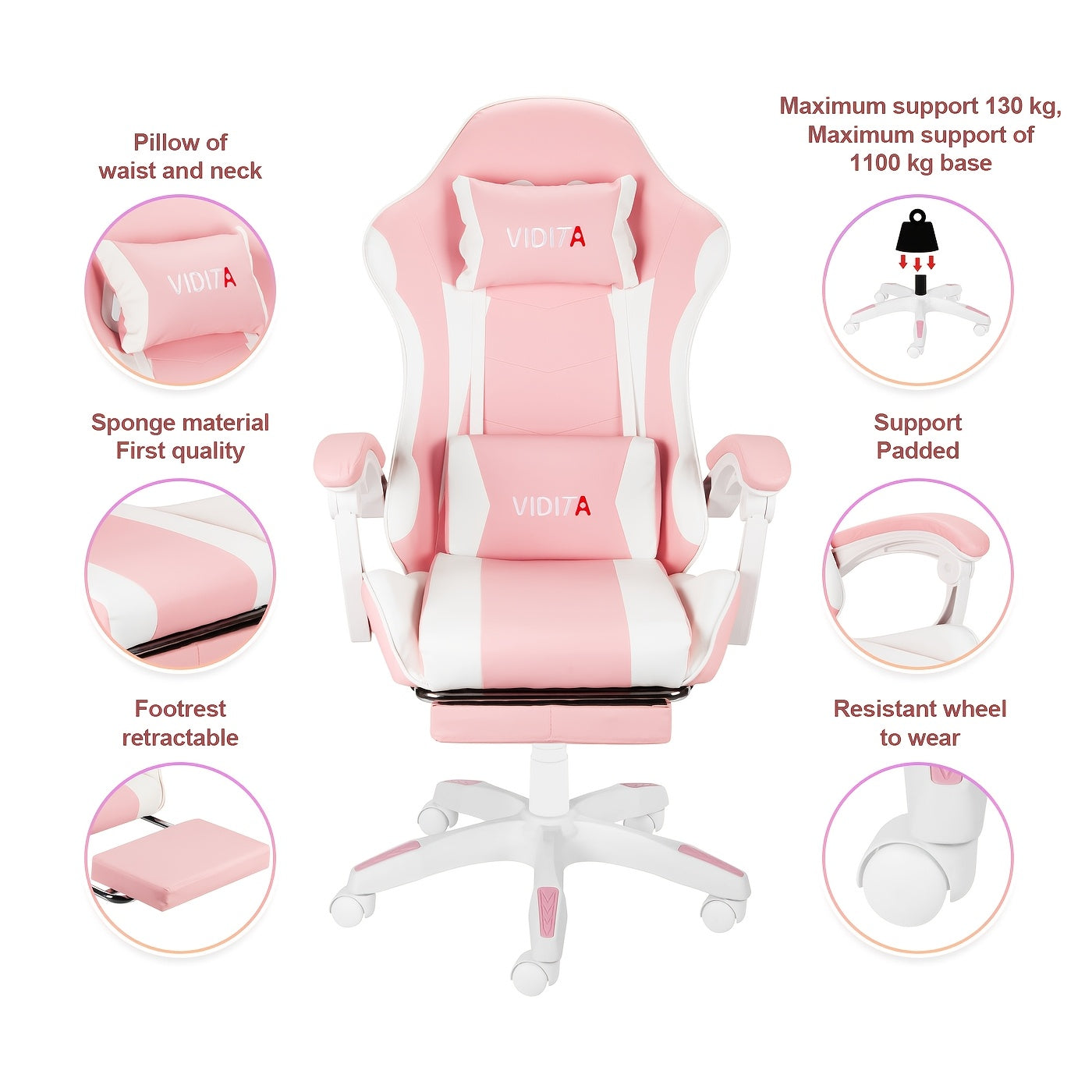 Ergonomic Gaming Chair for Adults and Teens