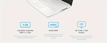 HP Newest 14" Ultra Light Laptop for Students And Business