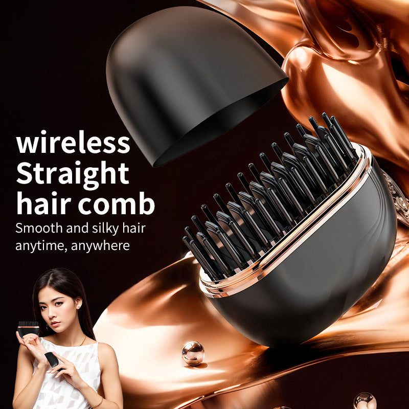 Wireless Portable Mini Hair Straightening Comb