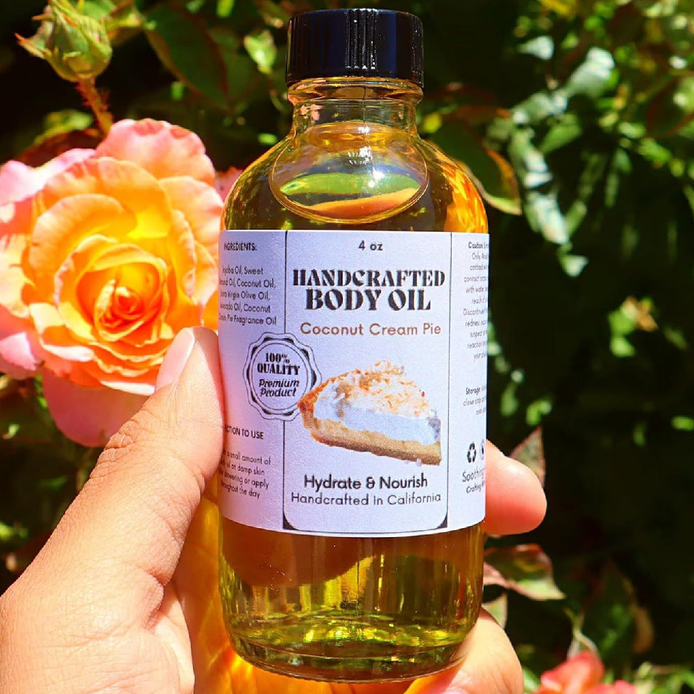 Handcrafted Scented Body Oil