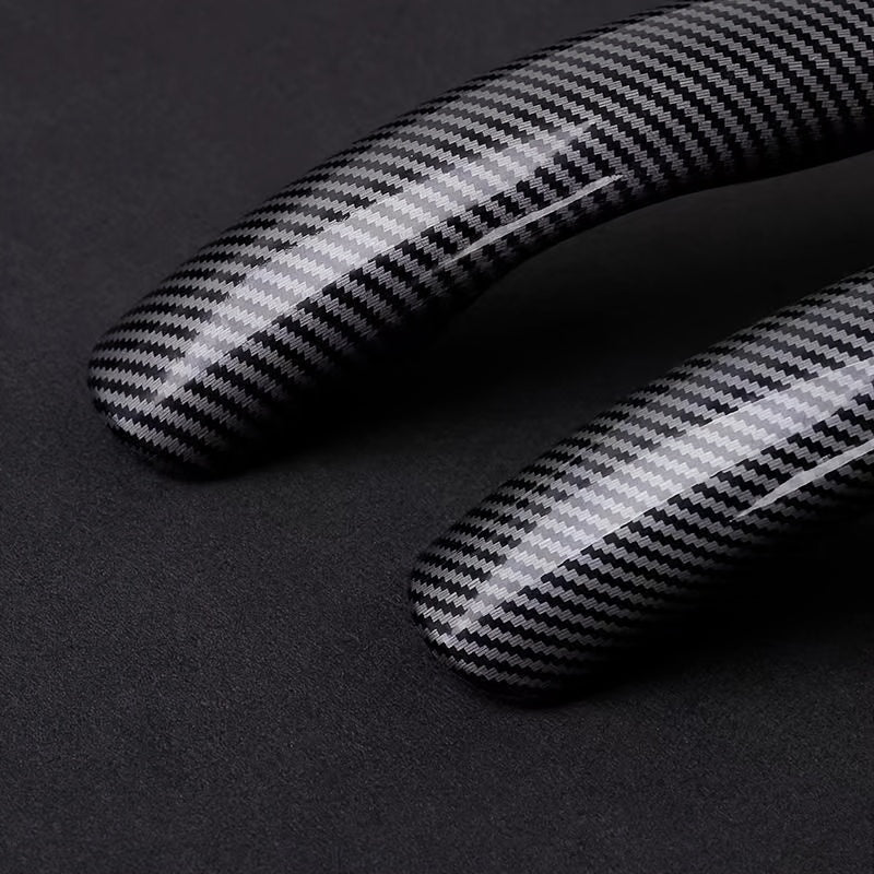 Non-Slip Carbon Fiber Steering Wheel Cover!
