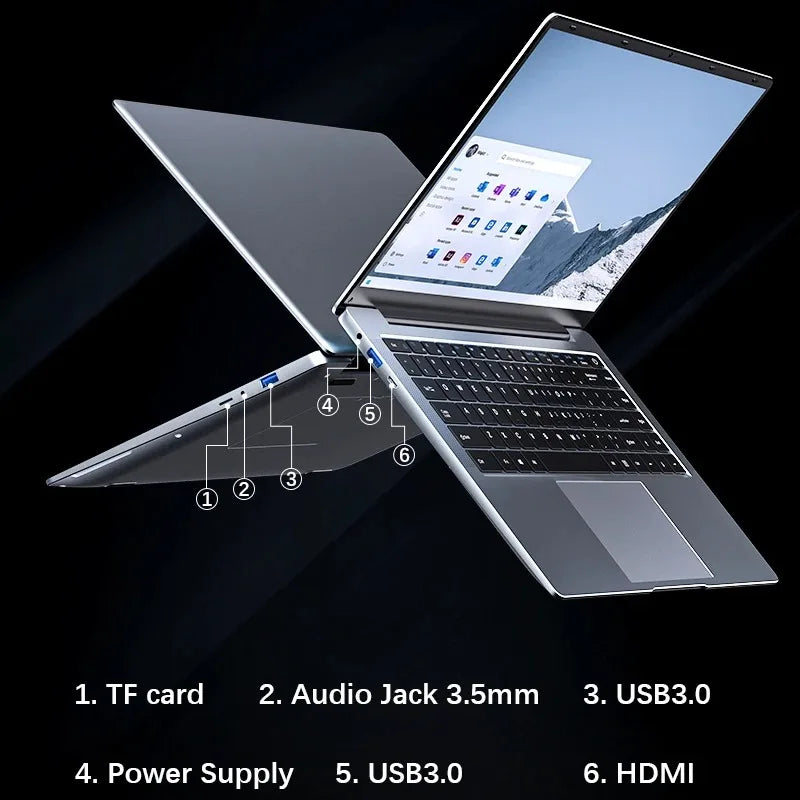 2024  Windows 11 Pro Ultra Slim Notebooks