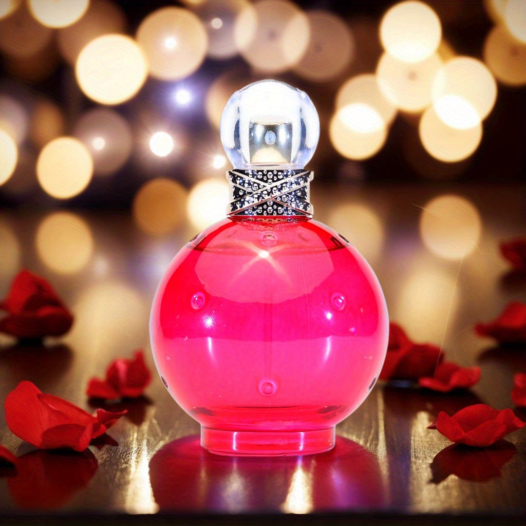 3.4-ounce eau de Toilette spray for women, long-lasting fragrance, lychee, white chocolate, kiwi, woody notes. Suitable for dates, daily life, parties and gift-giving