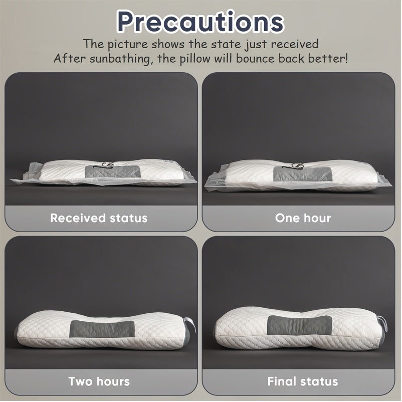 Buy 1 Get 1 Free, 2 Soft Woven Neck Massage Couple Pillows