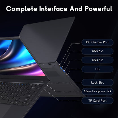 2025 RNRUO 14 Inch Ultra-thin Lightweight Laptop