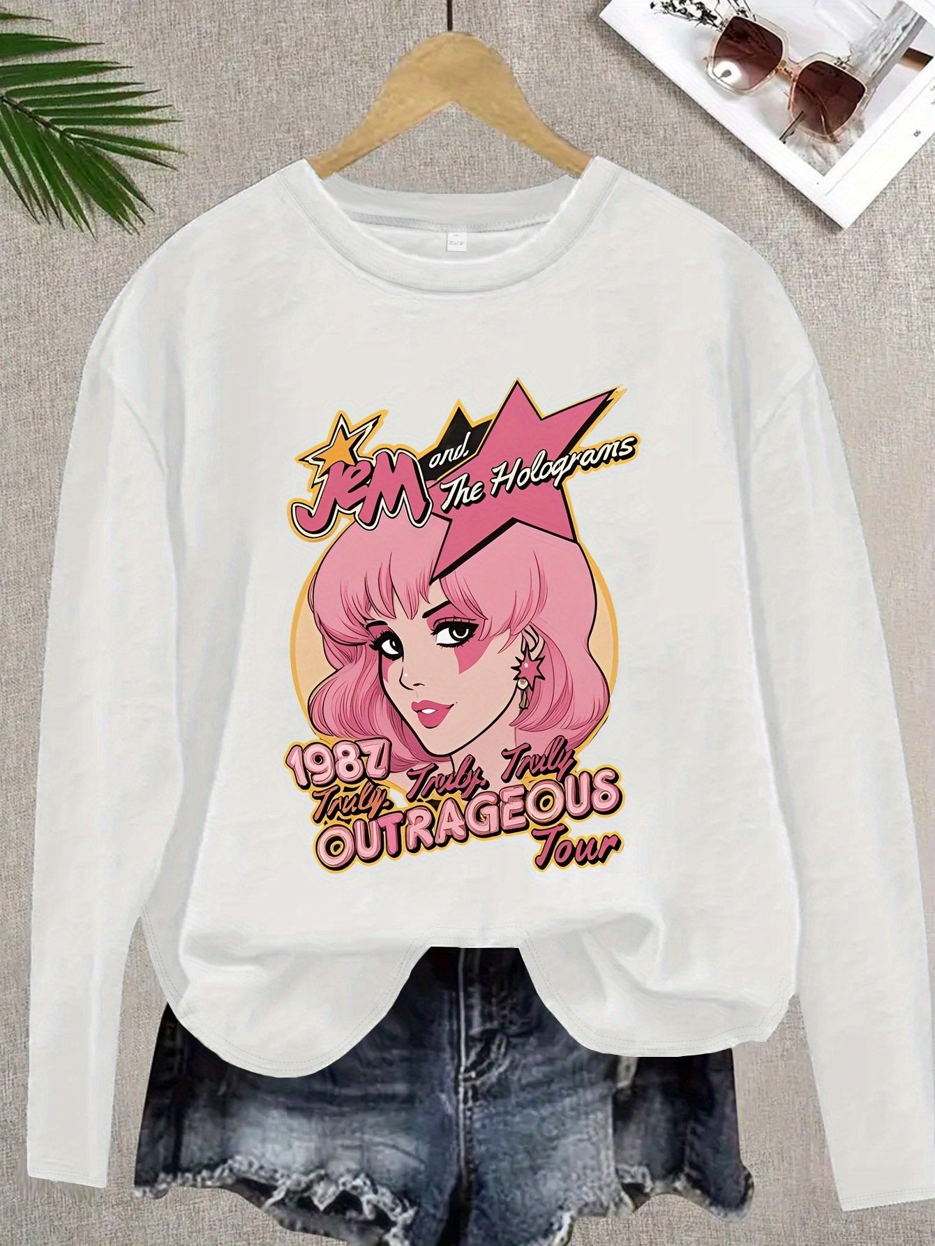 Jem and the Holograms 1987 Tour T-Shirt