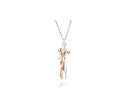 Couple Love Hug Unisex Necklace