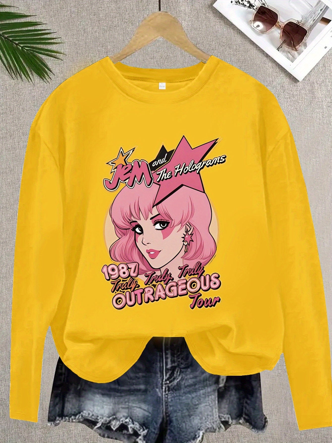 Jem and the Holograms 1987 Tour T-Shirt