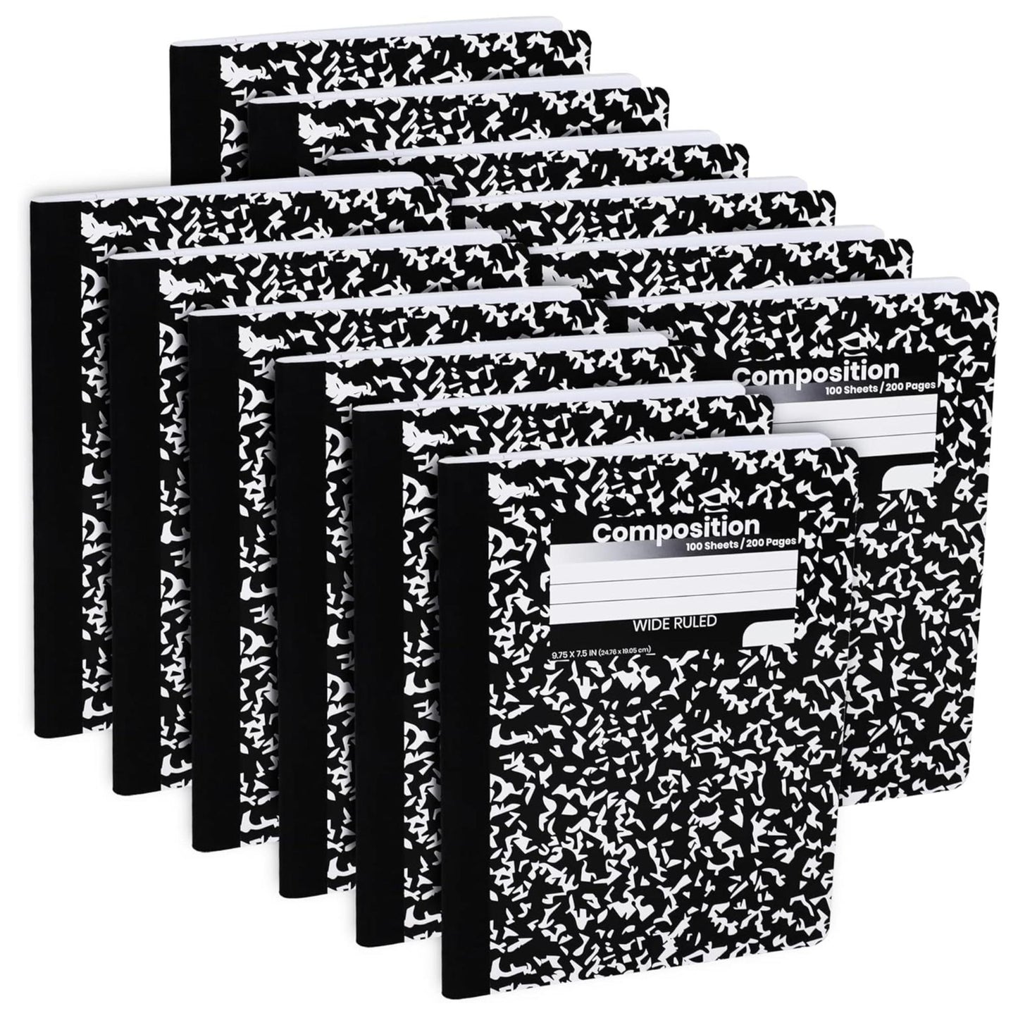 Wide Ruled Composition Notebooks