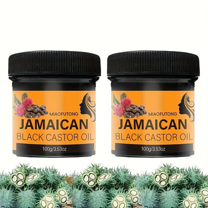 2pcs Jamaican Black Castor Hair Cream
