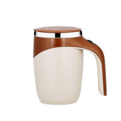 12.85 oz Stainless Steel Self-Stirring Coffee Mug