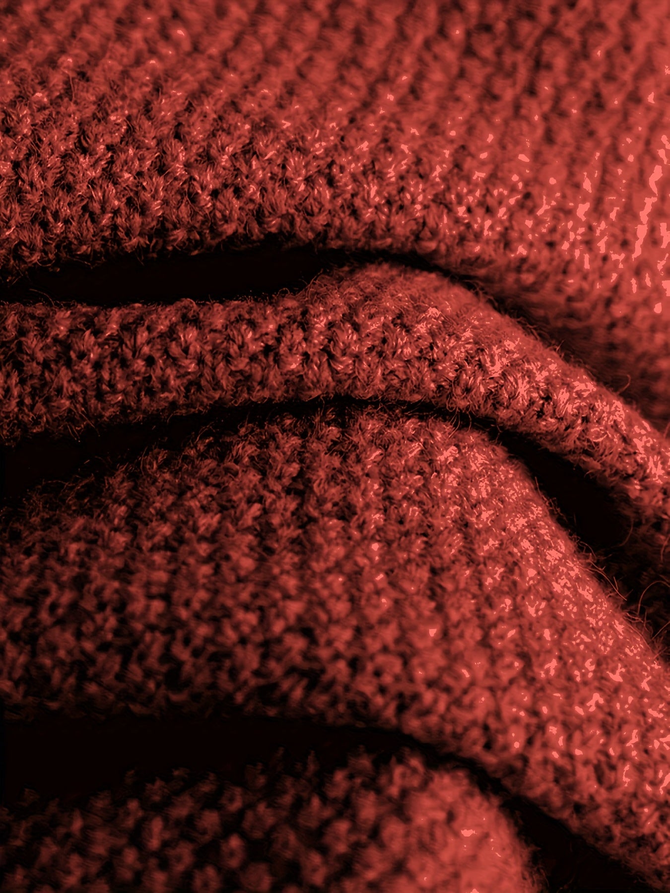 2pcs Women's Soft Casual Elegant Round Neck Sweater & Wide-Leg Pants Set