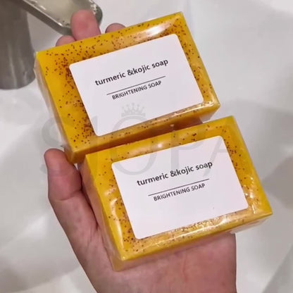 3pcs Turmeric And Kojic Acid Soap