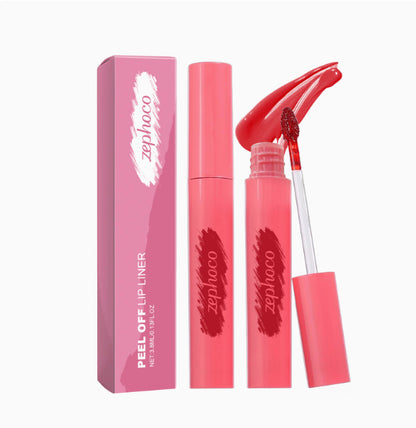 Peel Off Long Wear Lip Stain and Lip Gloss