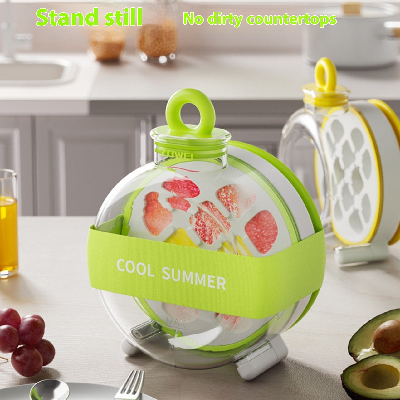 2 in 1 Ice Tray And Water Bottle