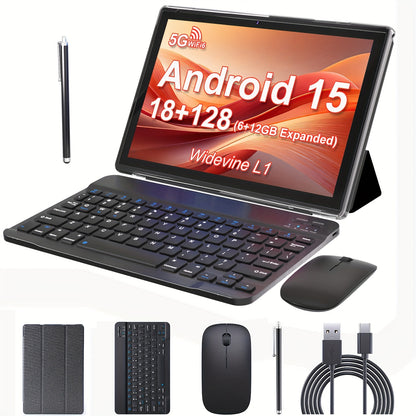 2024 New Android 13 Tablet | 10-inch 6GB+6GB RAM + 128GB ROM + 1TB Expansion