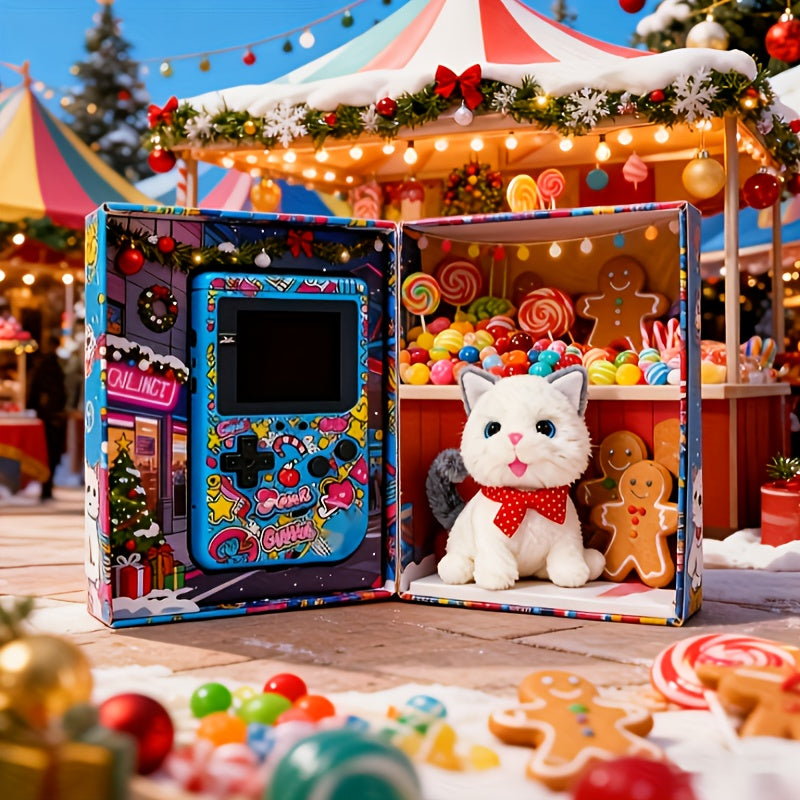 Portable Classic Video Game System with Professional Chip+ Kitten