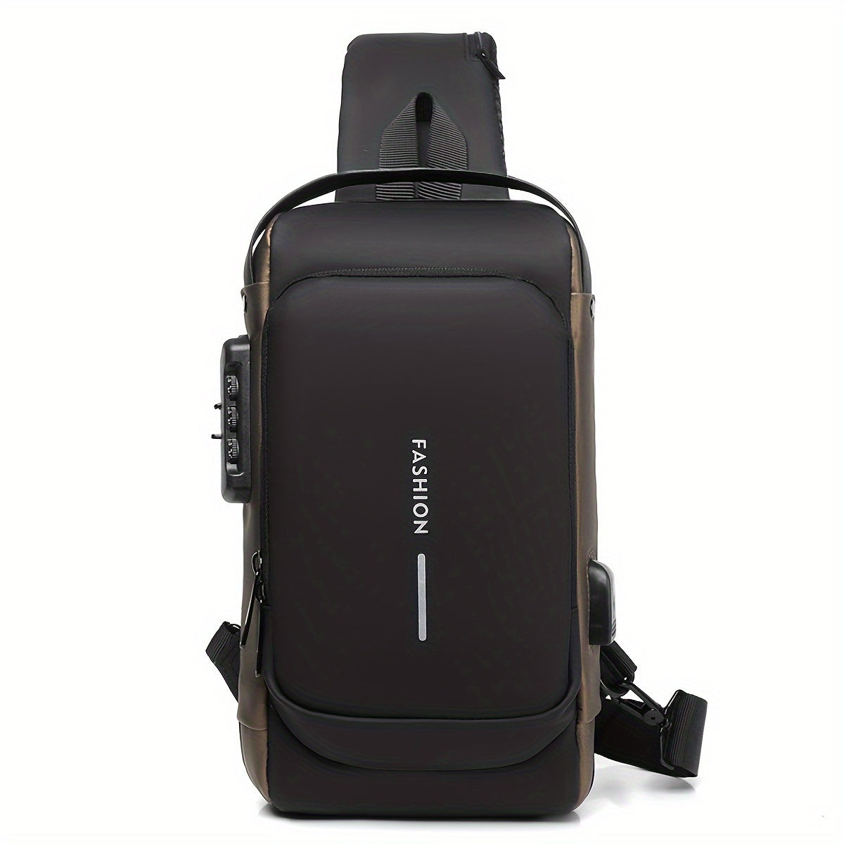 Anti-Theft Chest Bag with USB Charging Port