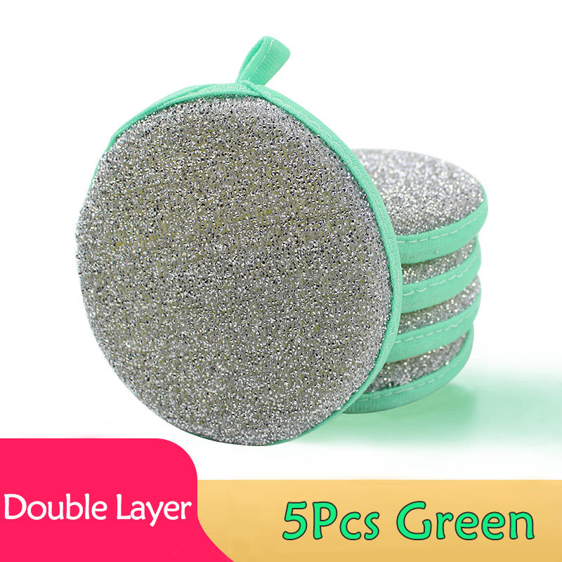 5 or 10pcs Double Side Household Cleaning Sponge