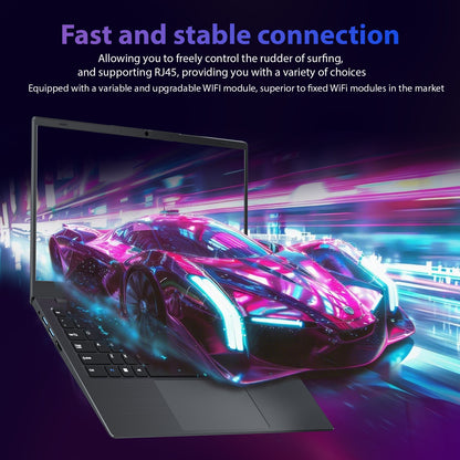 2025 RNRUO 14 Inch Ultra-thin Lightweight Laptop