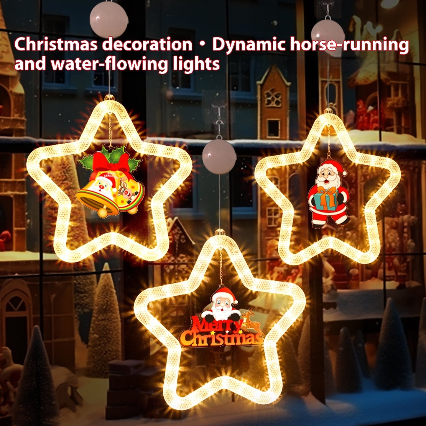 LED Lights Christmas Star Decoration
