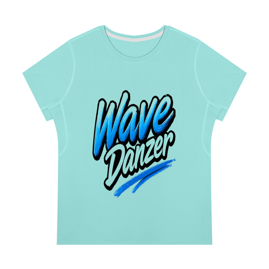 Women’s Regular Fit Crew Neck Wave Danzer T-Shirt