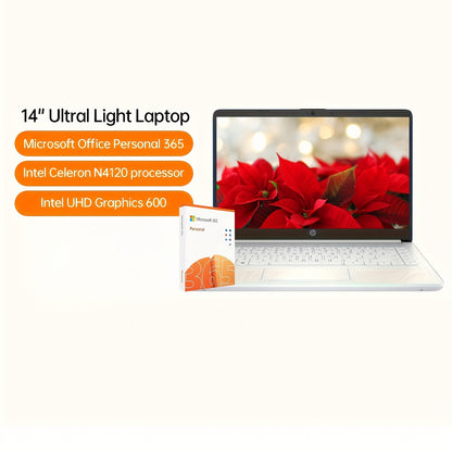 HP Newest 14" Ultra Light Laptop for Students And Business
