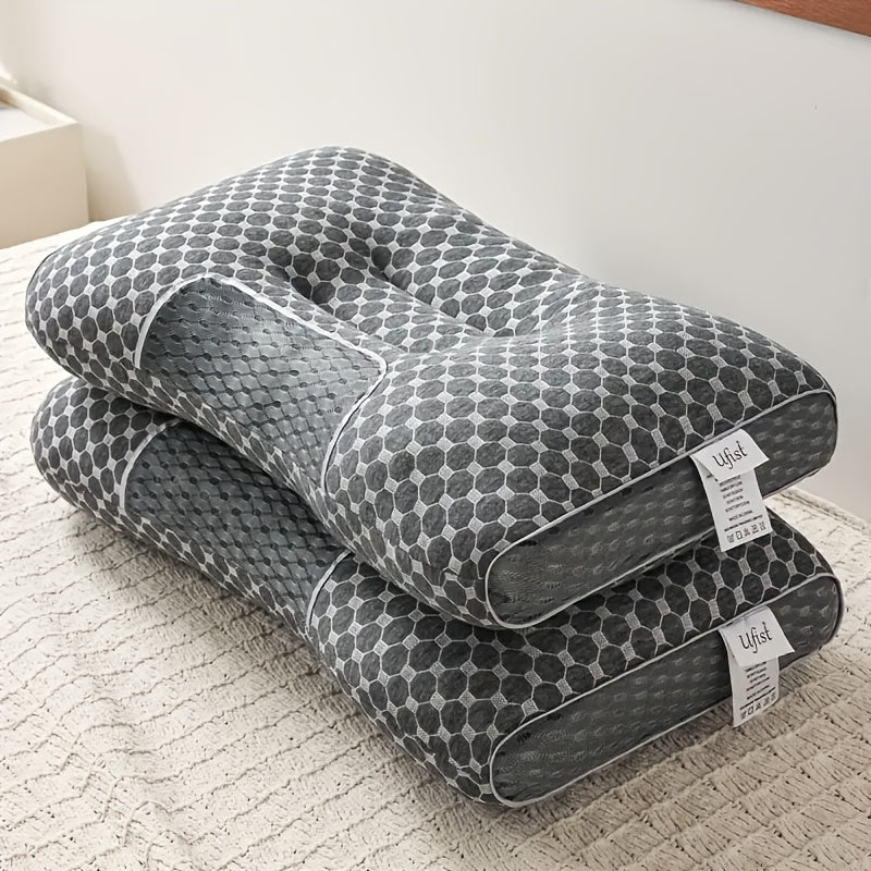 Buy 1 Get 1 Free, 2 Soft Woven Neck Massage Couple Pillows