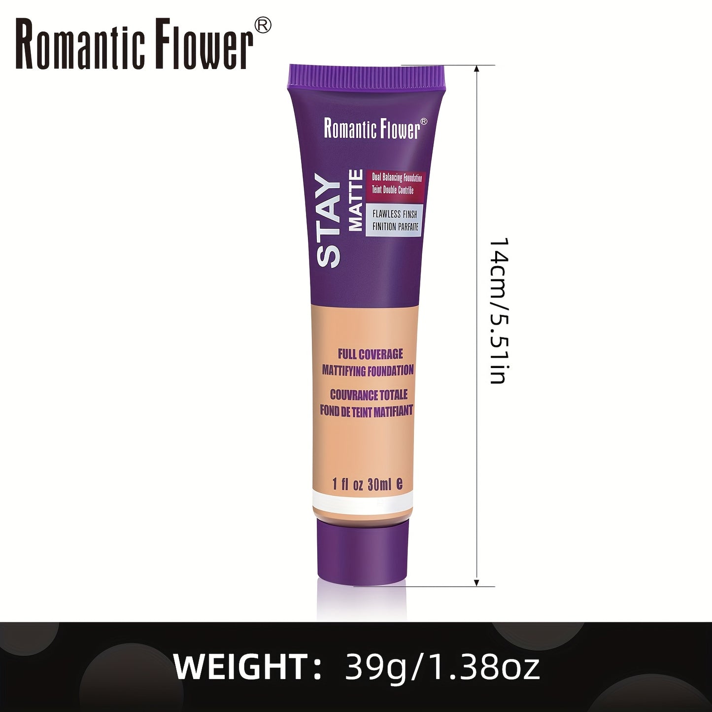 2pcs Flawless Liquid Foundation