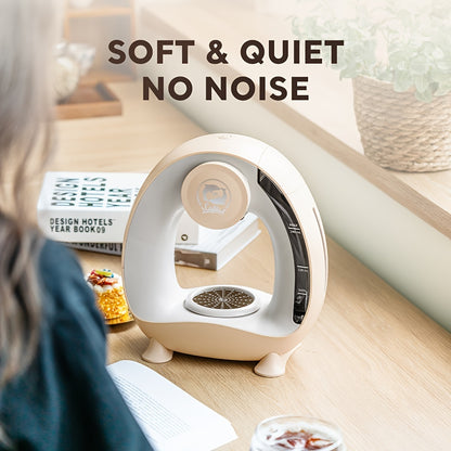 2 in 1 Single Serve Coffee Maker Compatible With K Cup & Ground Coffee