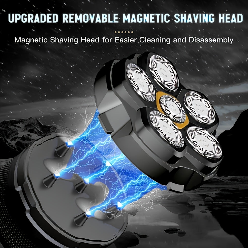6D Bald Electric Shaver