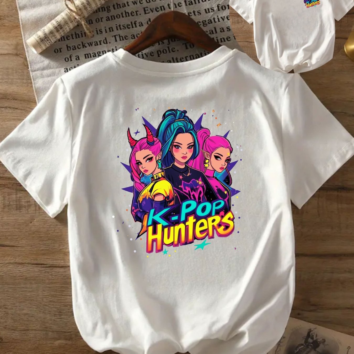 Women's K-POP Graphic T-Shirt