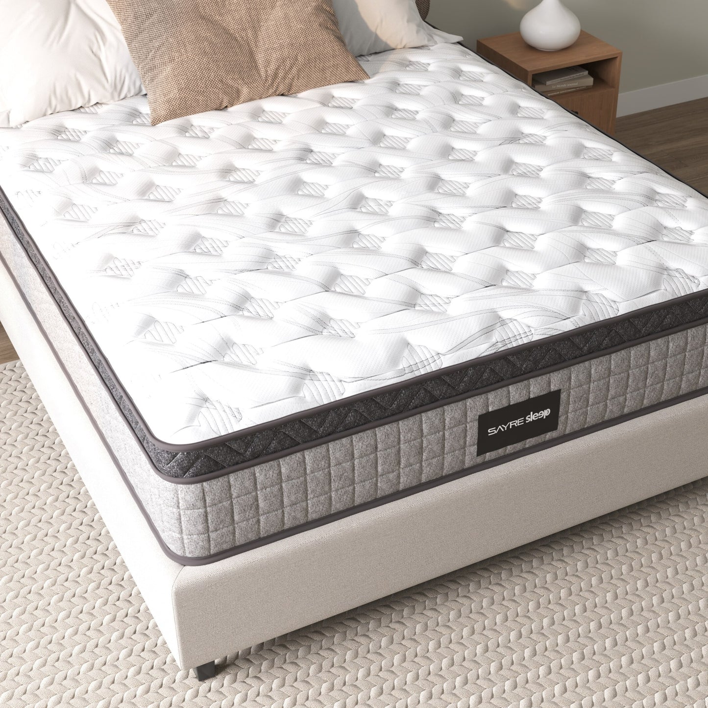 Premium High Quality Diamond Cooling Gel Memory Mattress