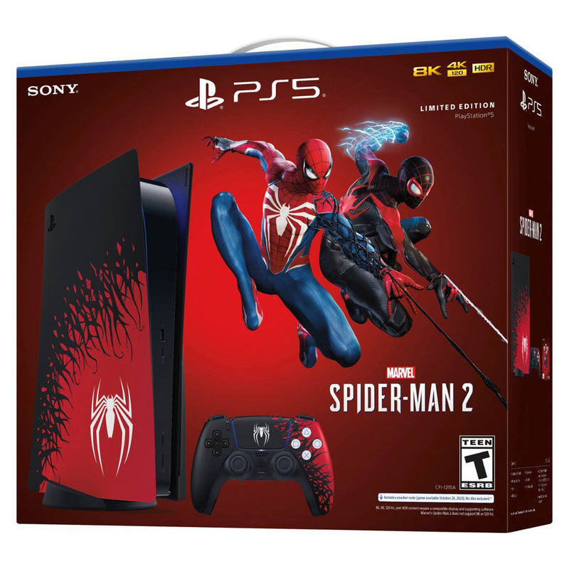 Sony PlayStation 5 Digital Marvel’s Spider-Man 2 Limited Edition Console Bundle
