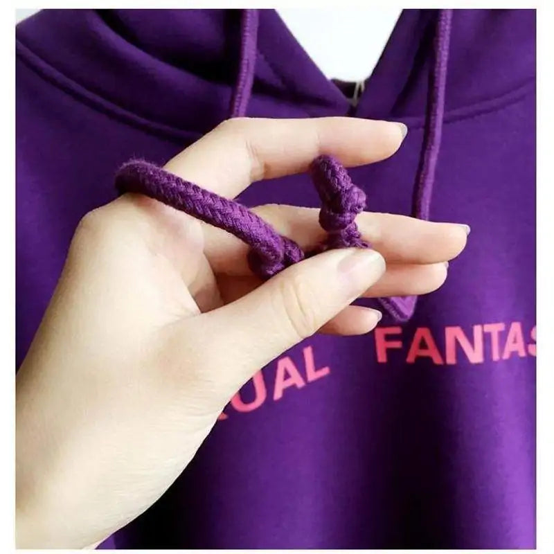 K-Pop EXO Purple Cap Hoodie