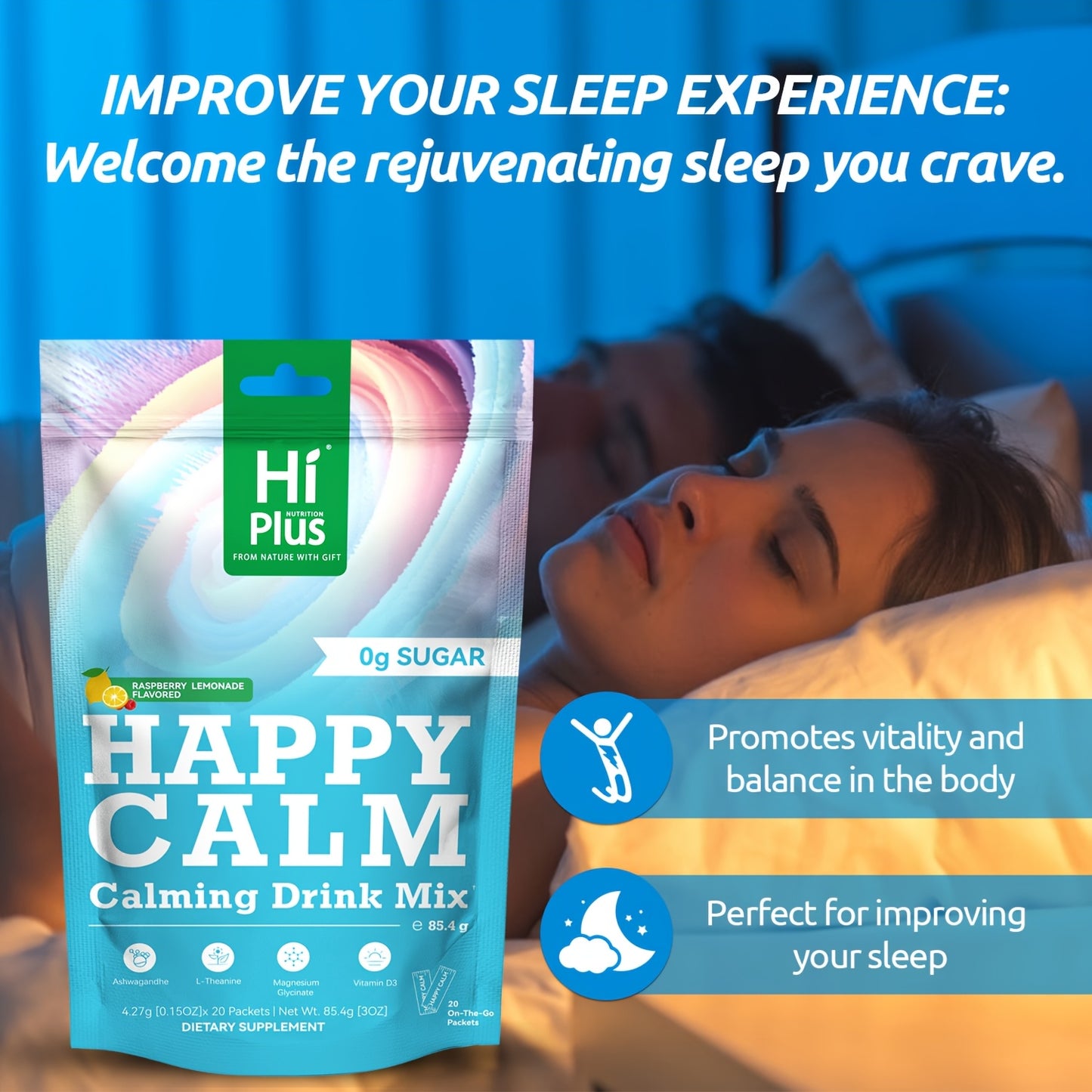 HiPlus Calm Super Powdered Drink Mix
