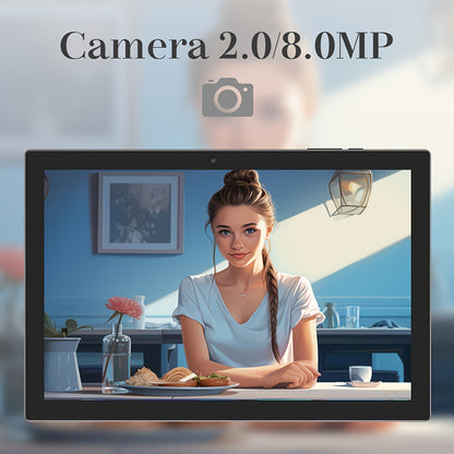 2024 New Android 13 Tablet | 10-inch 6GB+6GB RAM + 128GB ROM + 1TB Expansion