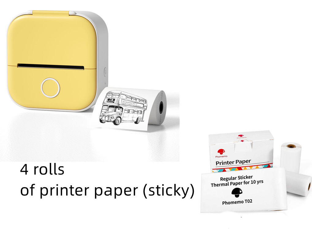 Portable Mini Thermal Photo Printer