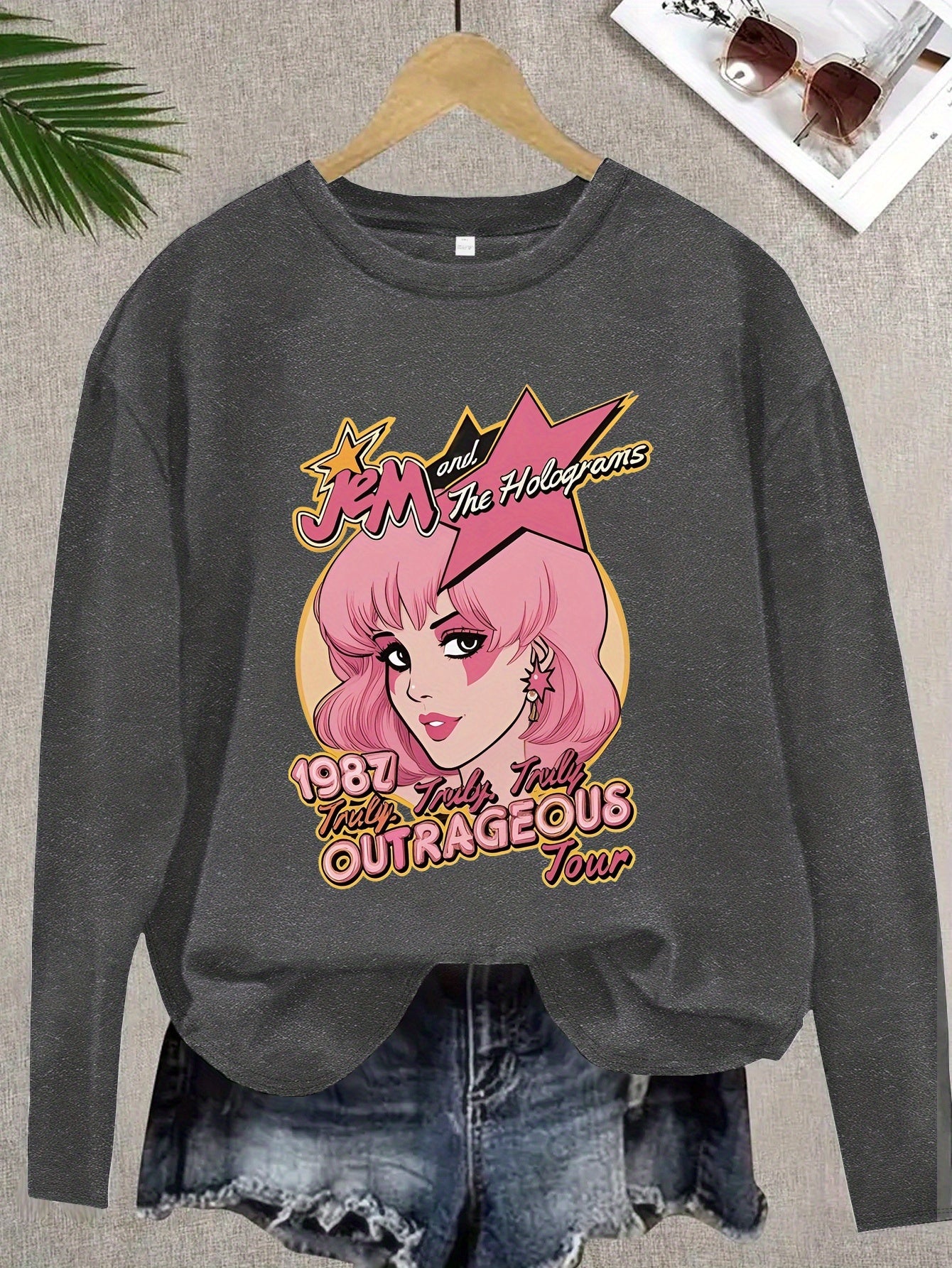 Jem and the Holograms 1987 Tour T-Shirt