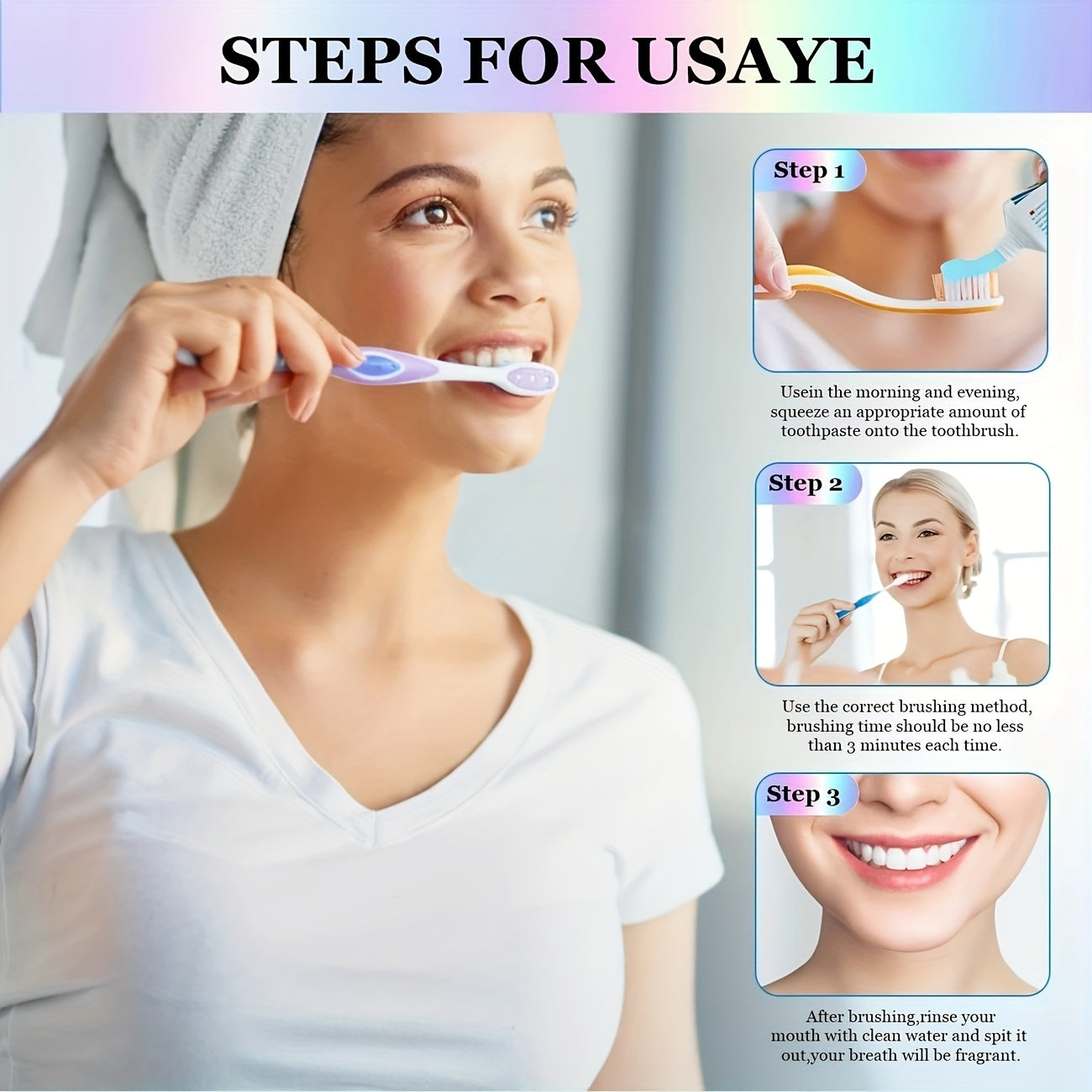 Niacinamide Toothpaste with Dual Action & Deep Cleaning