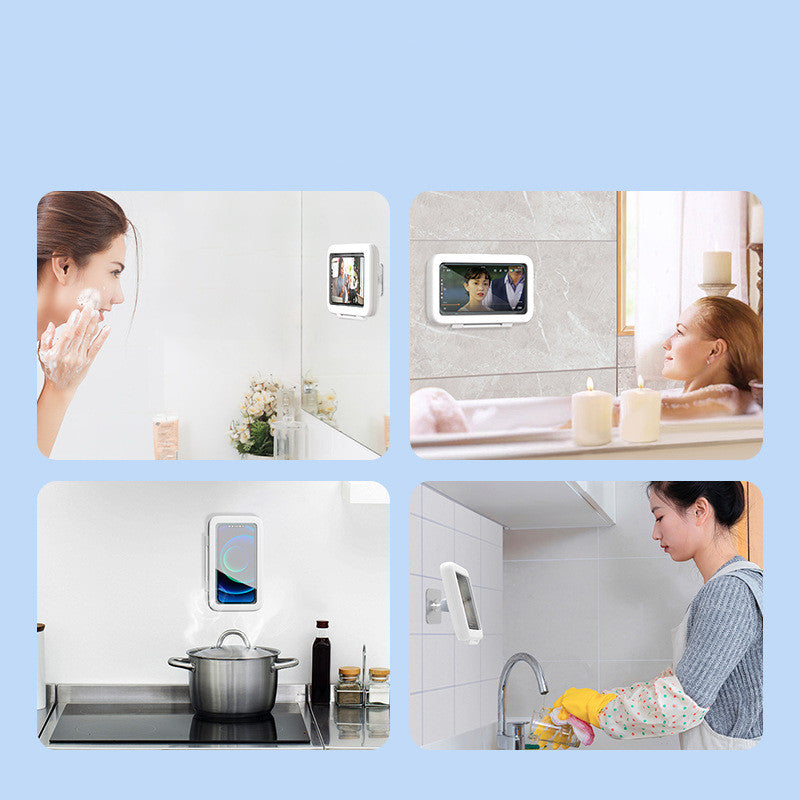 Waterproof Mobile Phone Holder For Kitchen and Bathroom