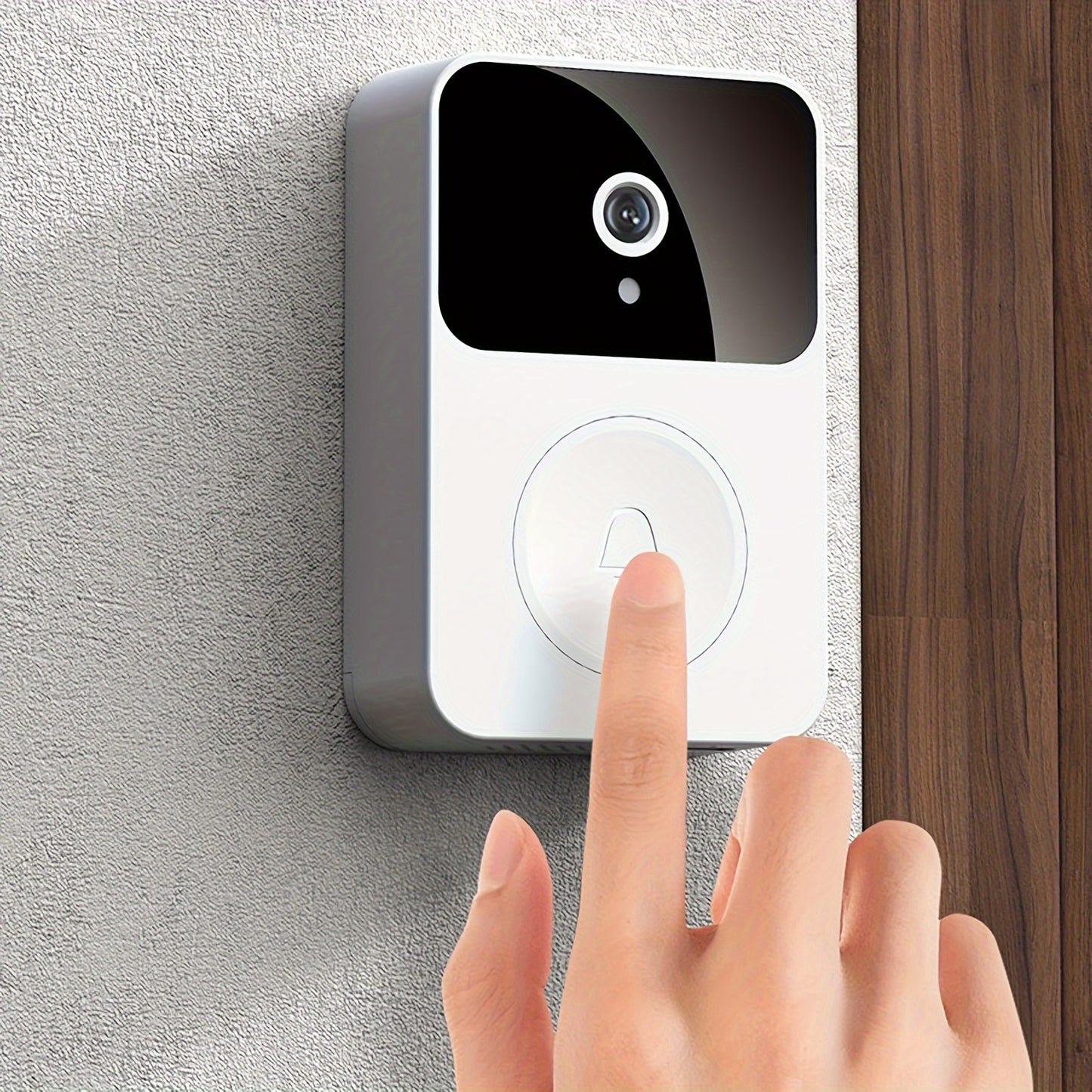 65° HD Wireless Video Doorbell Camera with Two-Way Talk, Night Vision