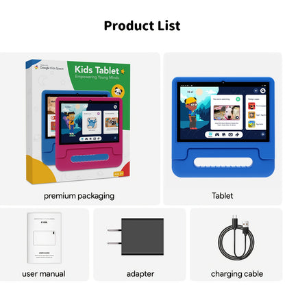 10.1 Inch Android 14 Kids Tablet