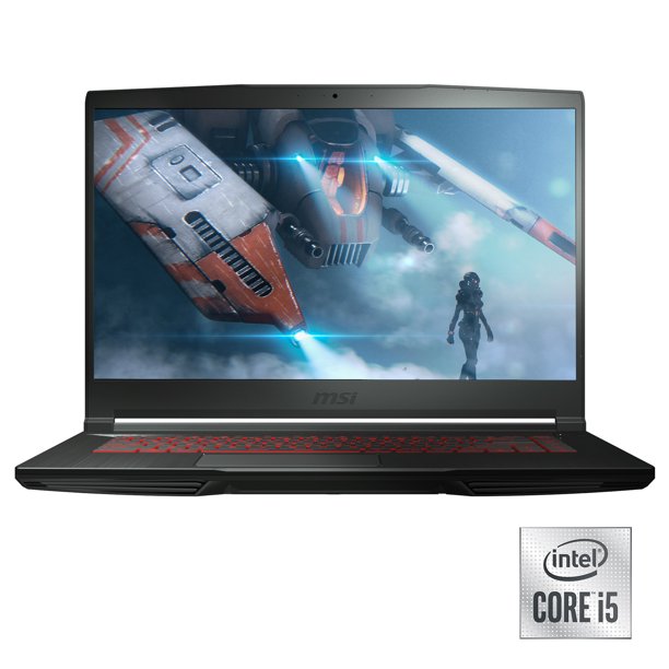 msi Thin Gaming Laptop, 15.6" FHD 144Hz, Intel i5-13420H, RTX 3050, 16GB RAM, 512GB NVMe SSD, Windows 11 Home